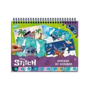 Disney Stitch Stickers by number bog